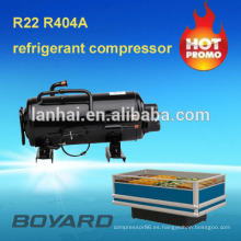 parte del refrigerante r22 r404a boyard rohs ce a pie en un compresor de mini refrigerador de vitrina de alimentos